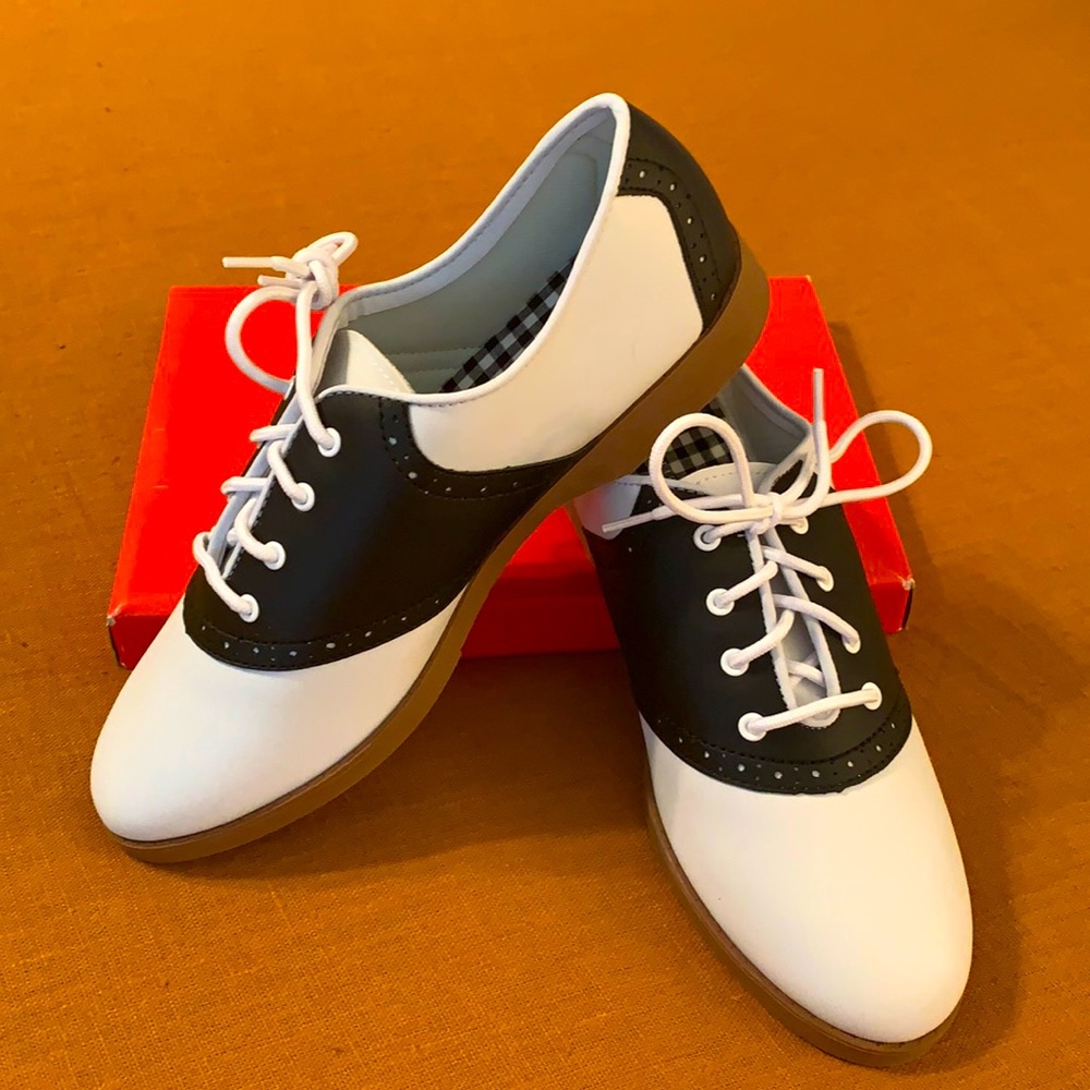 Saddle Oxfords